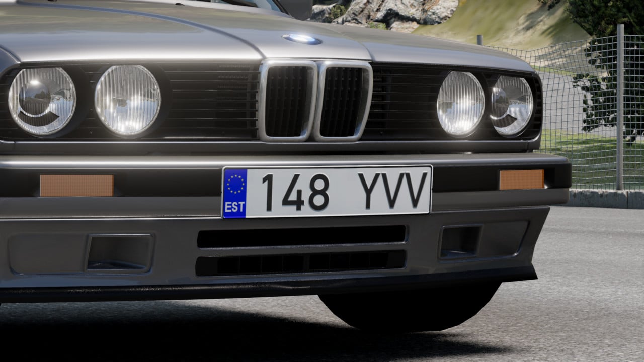 Estonian Number Plates