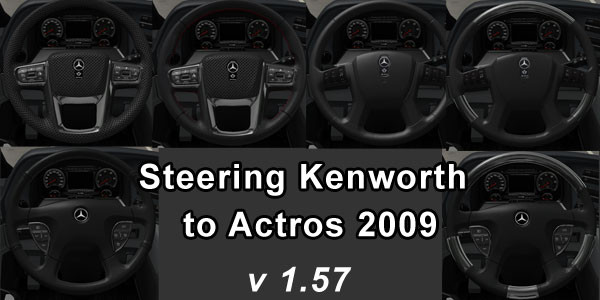 Steering Kenworth to Actros 2009 (1.57)