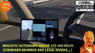 TESLA SEMITRUCK 2019 v2.0 ATS 1.57.x IMPROVED DEF 2.0 thumbnail 9
