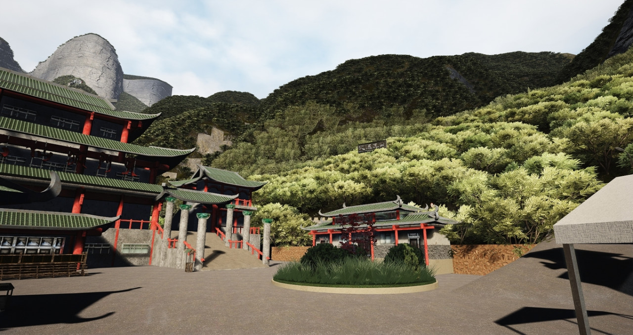 tianmen_mountain insane graphics (PBR) mod