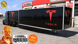 TESLA TRAILER v1.0 ATS 1.57.x 1.0 thumbnail 3