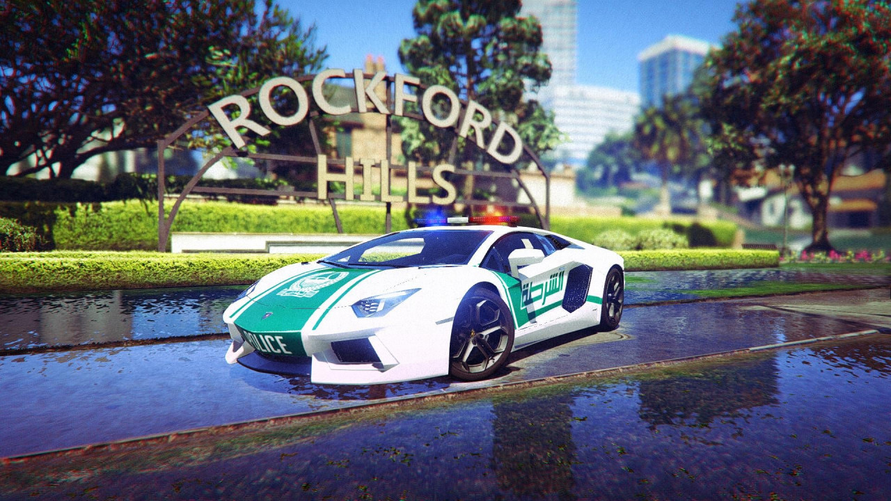 Dubai Police - Lamborghini Aventador