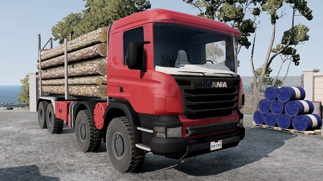 Scania 8x8 Truck