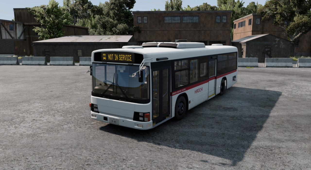 Hirochi Aero Japanese Bus