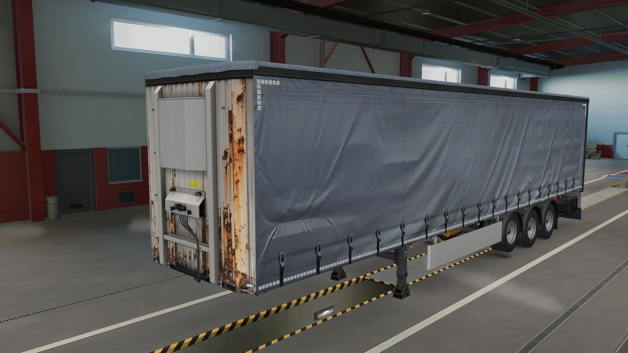 Used trailer skin pack