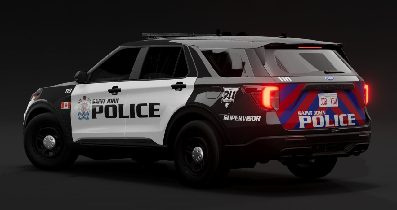 Saint John NB Police Skin pack