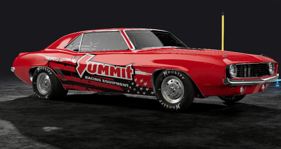 Drag Chevy Camaro 1969