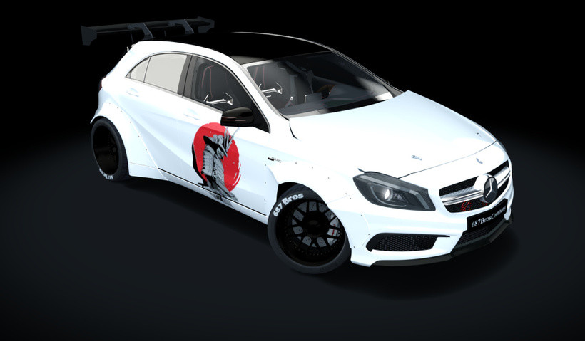 Mercedes A45 AMG gang
