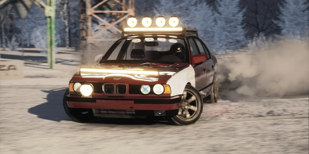BMW 525D E34 ksp winterbeater
