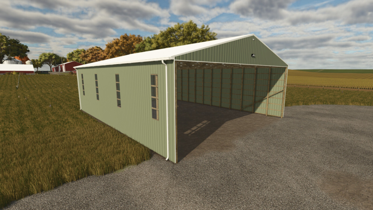 60x80 Bale Shed