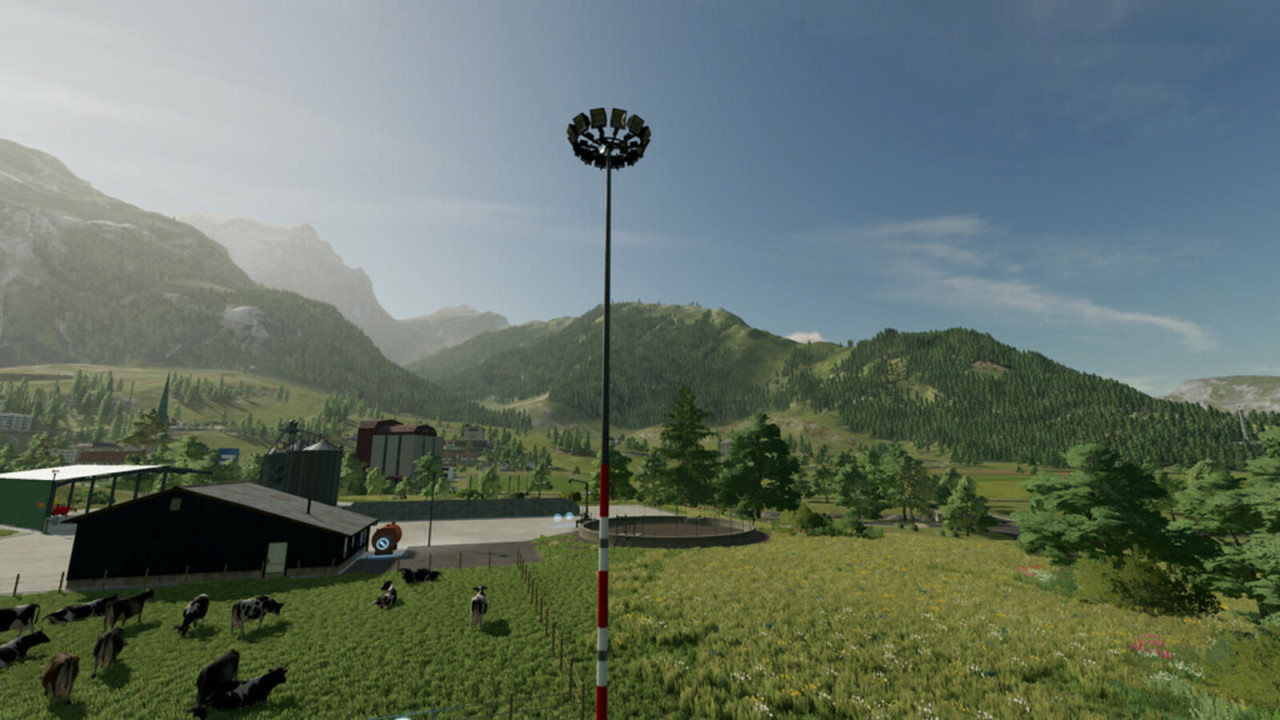 Floodlight Pole (Prefab*)