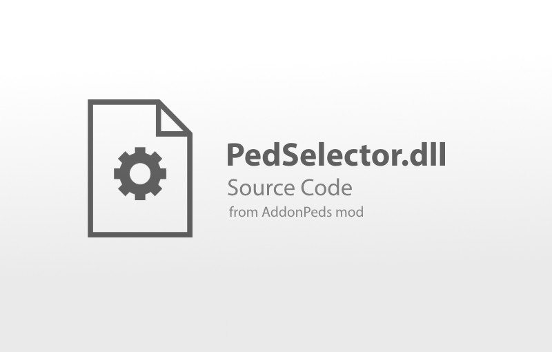 PedSelector.dll from AddonPeds