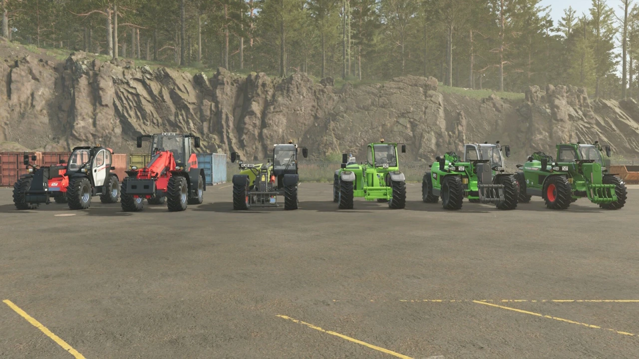 Fs25 Telehandler Pack FS25 Telehandlers Mods - Page 3 - ModLand.net