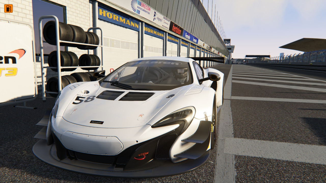 skin Mclaren 650s GT3  high resolution (TEST DAY)