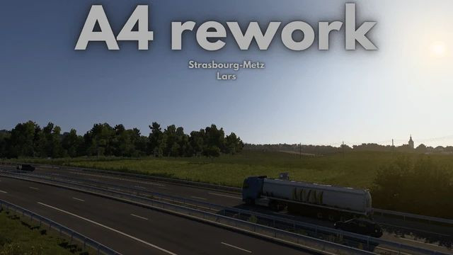A4 rework Strasbourg-Metz Promods addon
