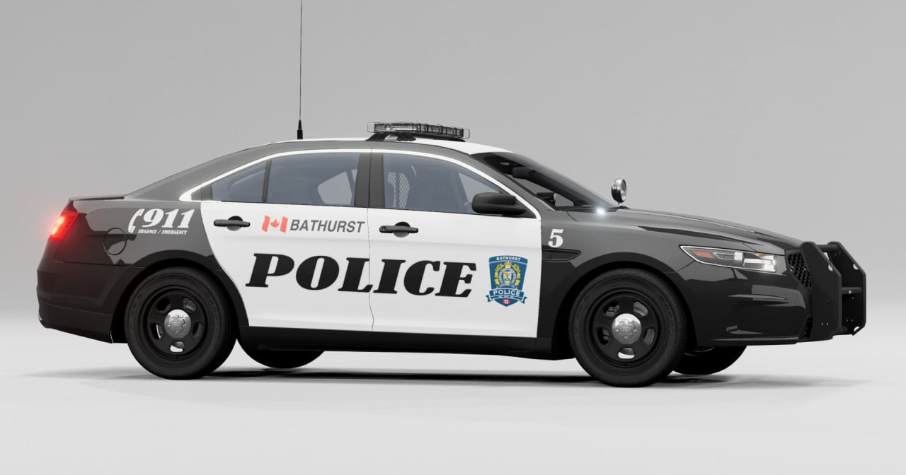 Bathurst NB Canada Police Skin Pack