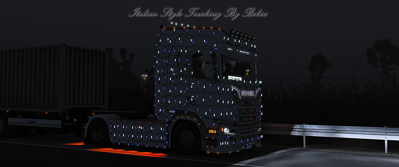 SCANIA NG Leds Christmas 2025 RGB