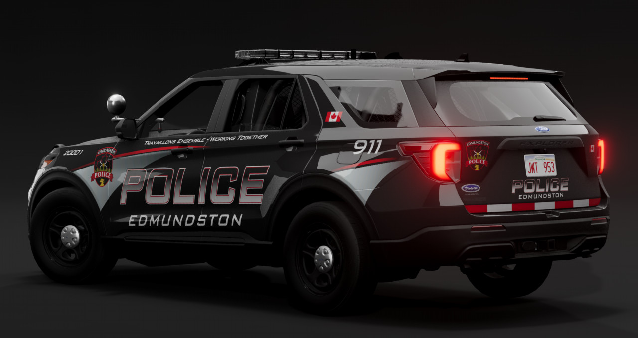 Edmundston NB Canada Police Skin