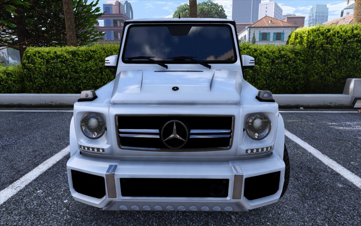 Mercedes-Benz G65 AMG Real Physics+sound+dynamic