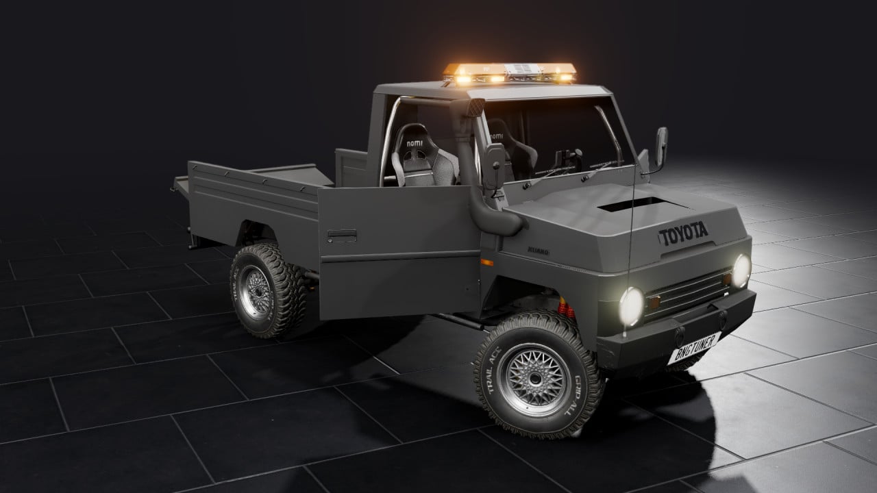 1977 Toyota Kijang KF10 Pickup BeamNGTuner Mod FREE
