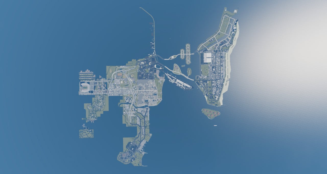 MOD MAP Miami City Real world