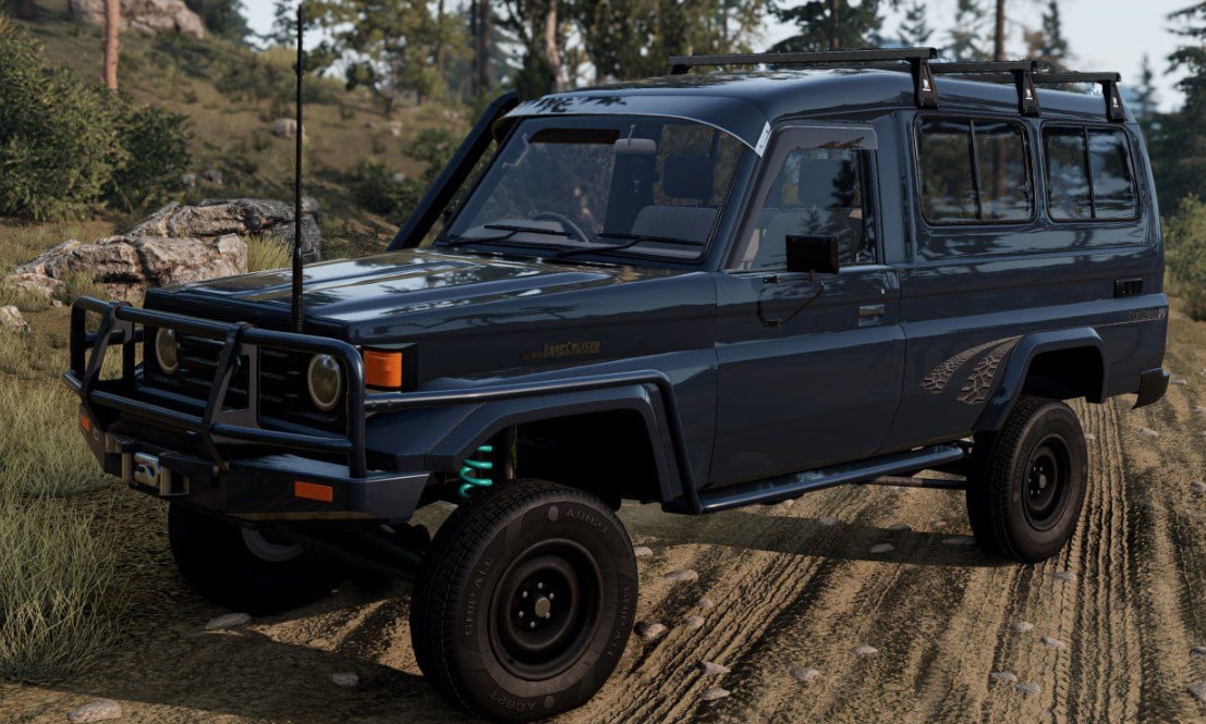 MOD Toyota LandCruiser 75 Series Troopy