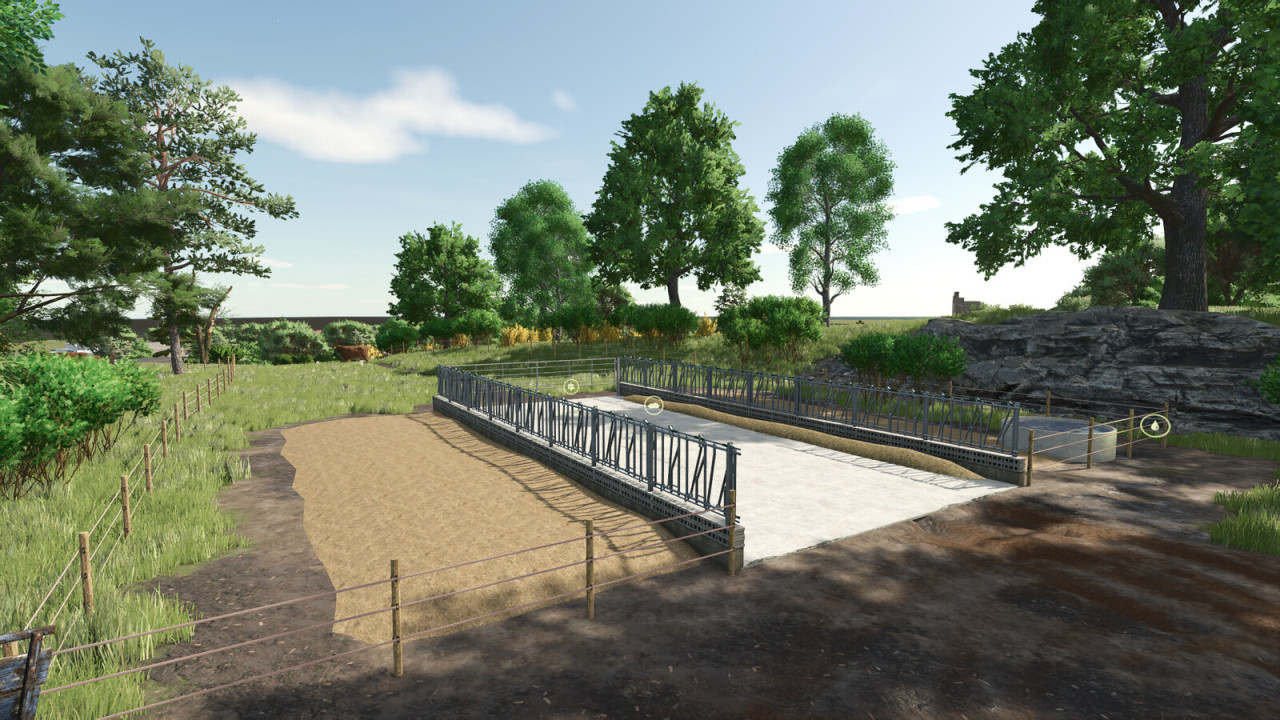 Pasture With Feeding Table