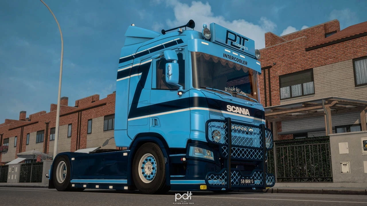 Scania R500 PDT Logistics + Trailer v4.0