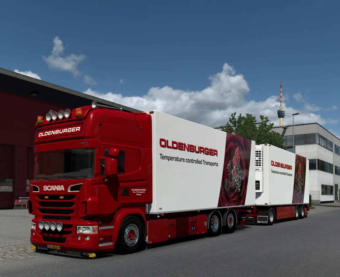 Oldenburger skin- Scania PGR by Juseetv 1.0 thumbnail 6