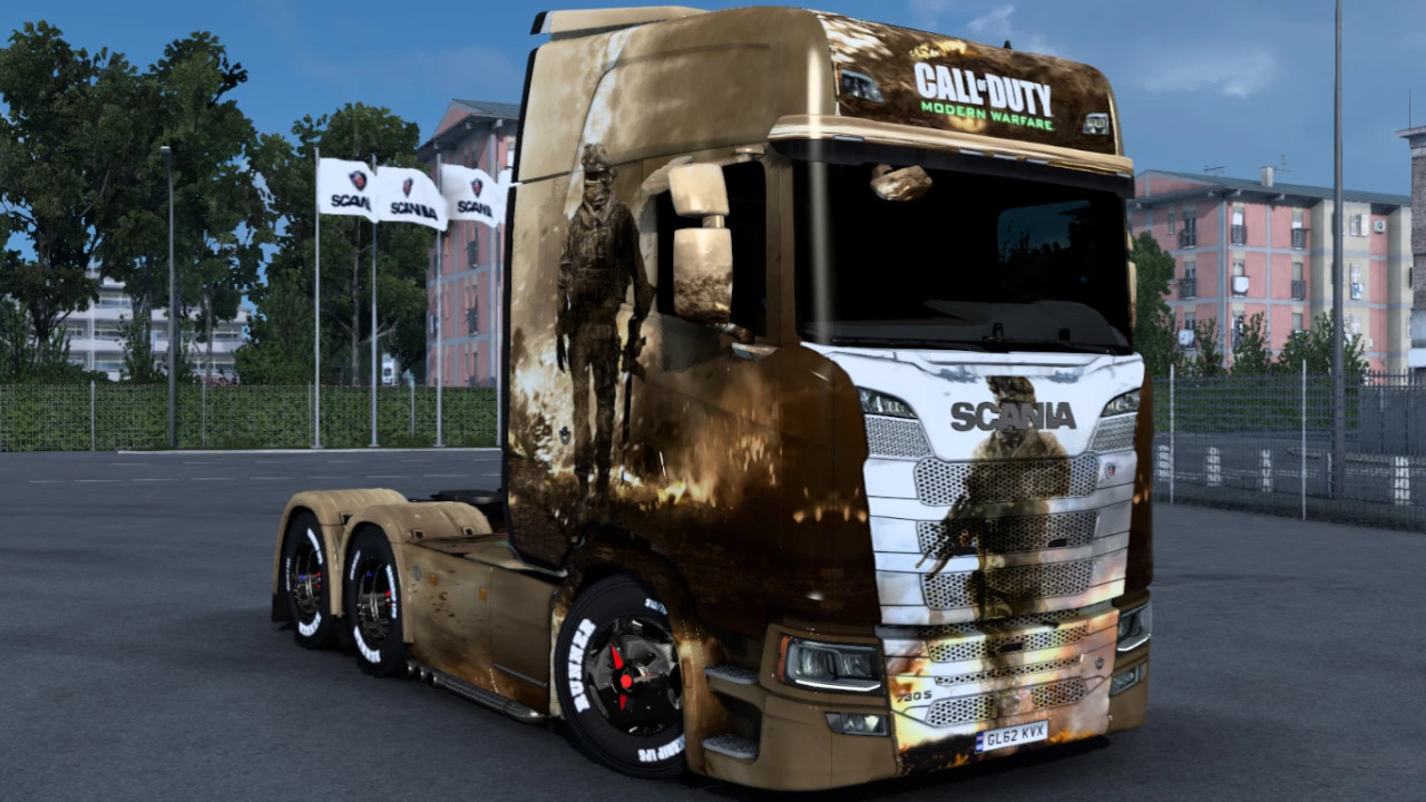 Scania Skin Call Of Duty Modern Warfare