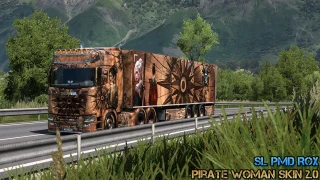 Scania Pirate Woman Skin 2.0 thumbnail 8