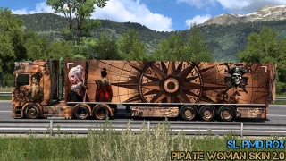 Scania Pirate Woman Skin 2.0 thumbnail 11