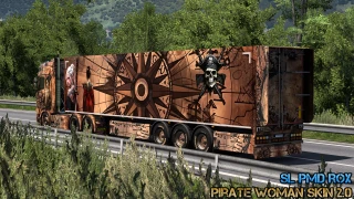 Scania Pirate Woman Skin 2.0 thumbnail 12