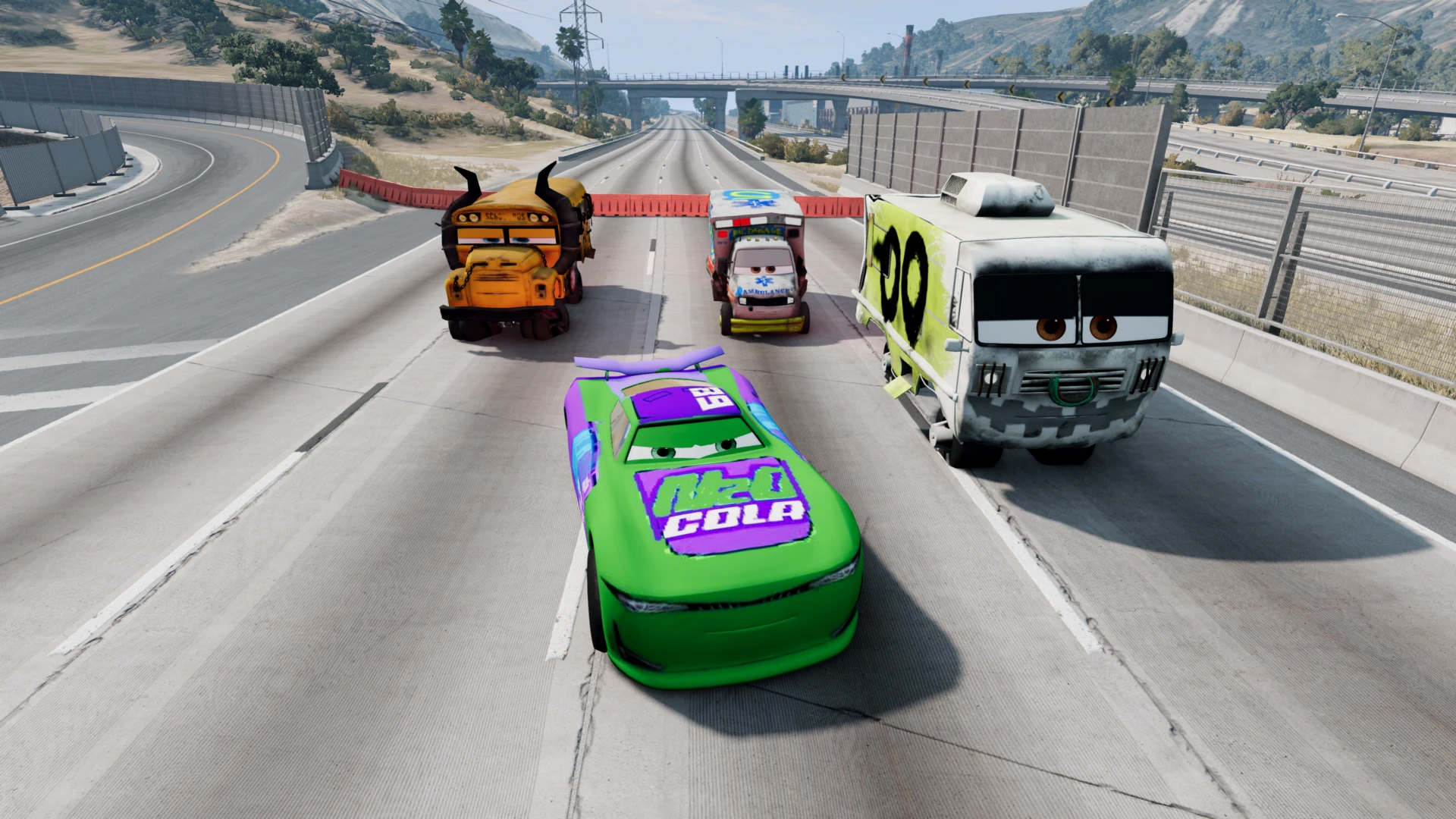Cars 3 pack of four Fixed Thumbnails BeamNG.drive