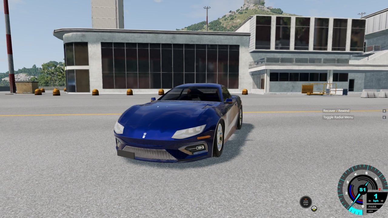 TD75 - custom sport car (BeamNG.drive)