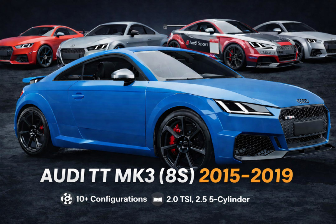 Audi TT MK3 2015-2019