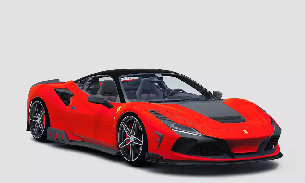 Ferrarri F8 Tributo Keyvany