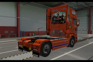 General Lee skin for RJL Scania R-S Topline v1.1 thumbnail 8
