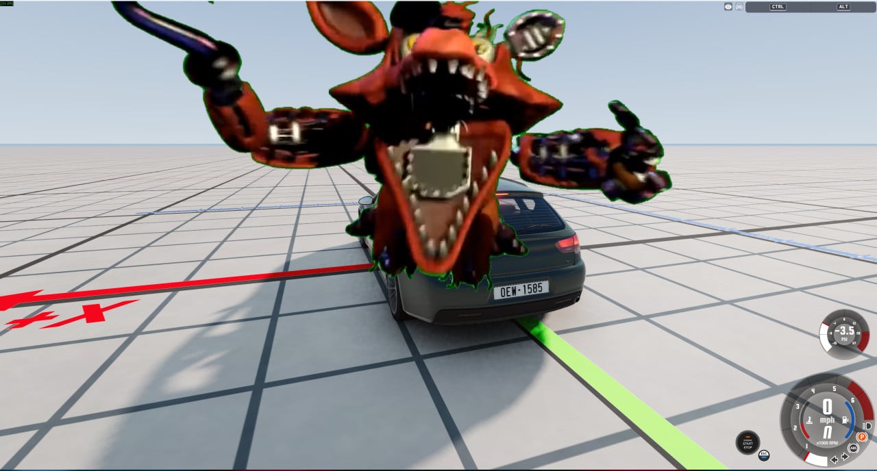 1/10000 Chance for Withered Foxy Jumpscare Every Second