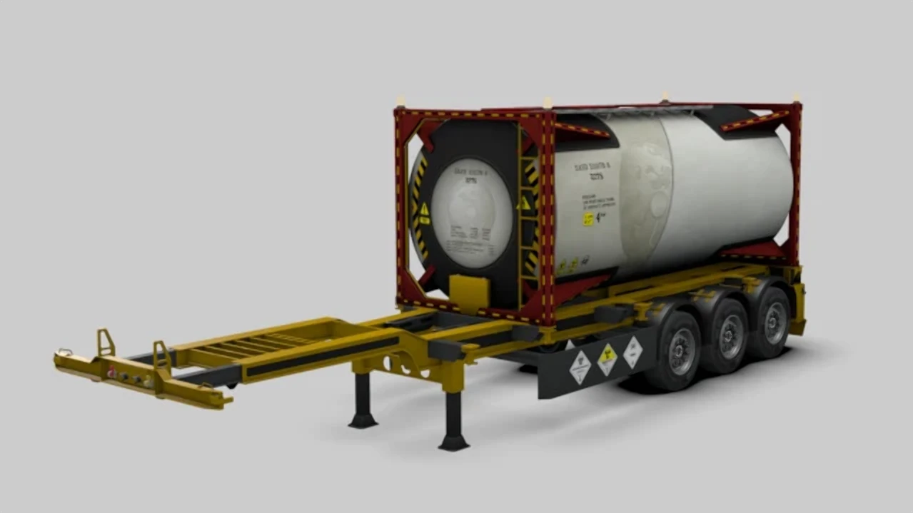 Container Tank T6 Gooseneck 1.58 