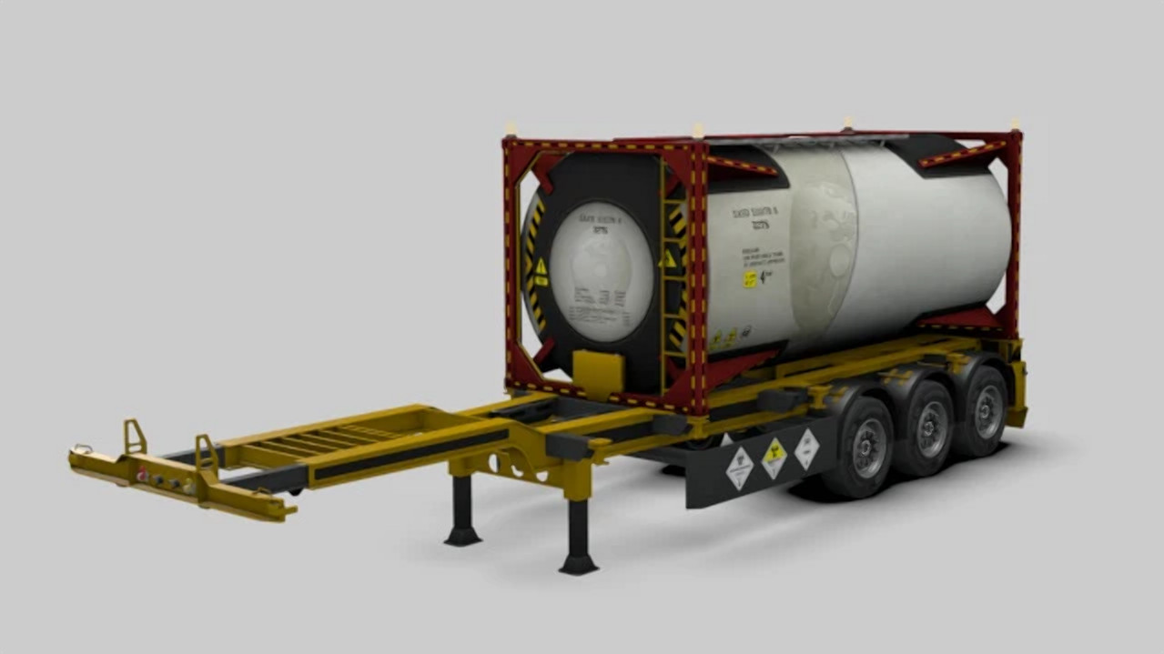 Container Tank T6 Gooseneck