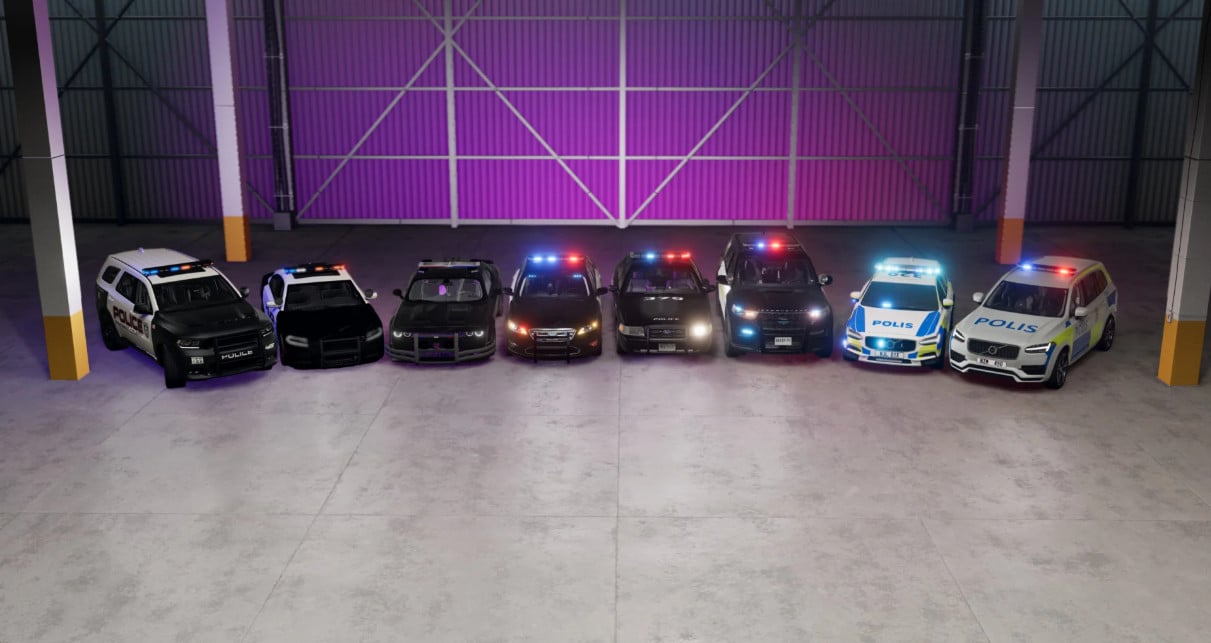 ⬆️⚠️🚓-POLICE-CAR-PACK-🚓⚠️⬆️
