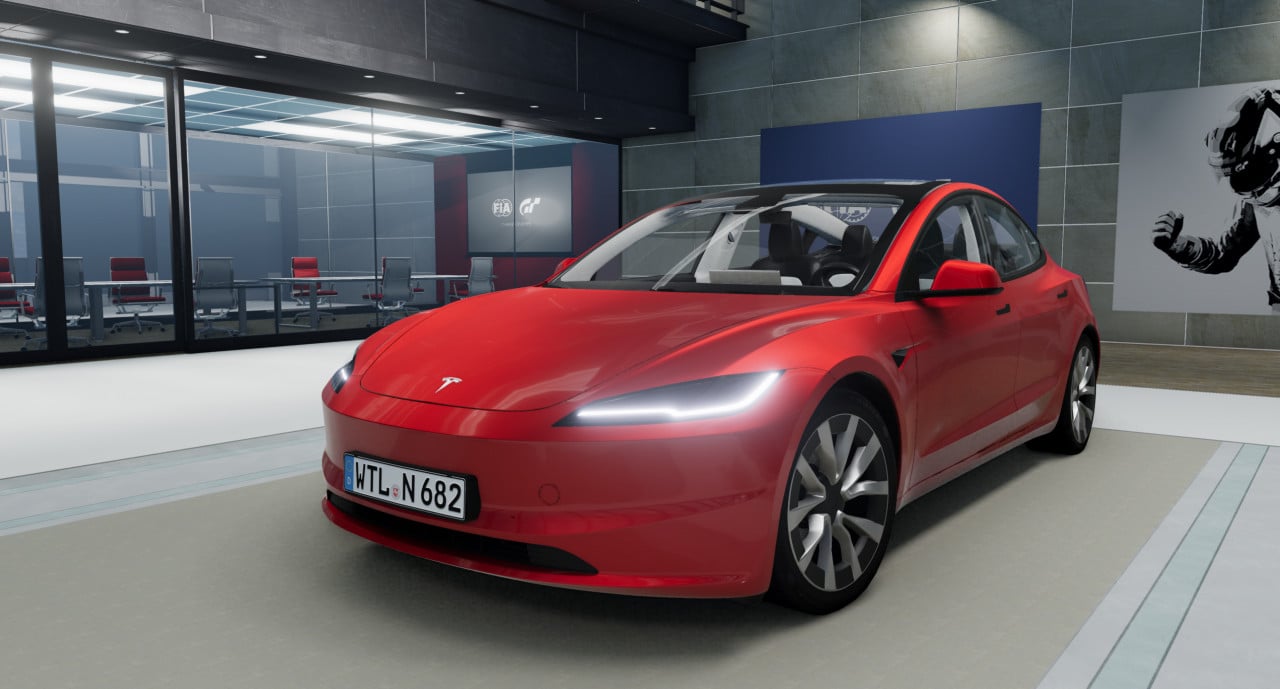2023-2025 Tesla Model 3 BeamNG Mod