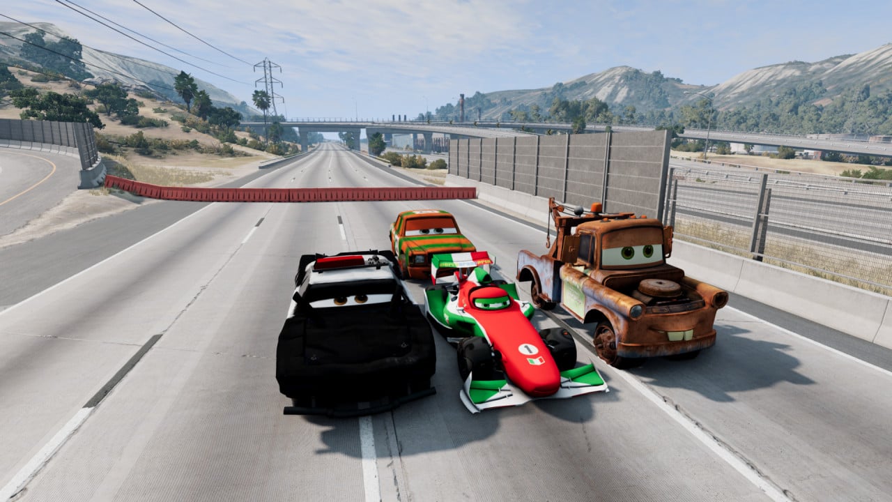 Pixar Cars Pack of Four