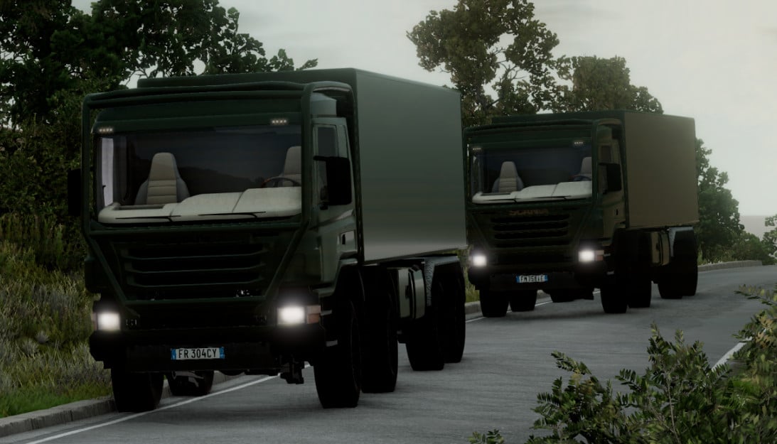 MOD Scania 8x8 Truck
