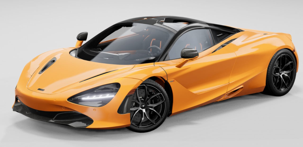 MOD McLaren 720S Fix + Christmas lights