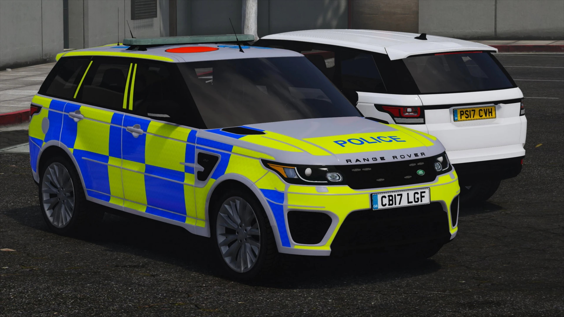 2017 Police Range Rover SVR 1.0 - GTA 5