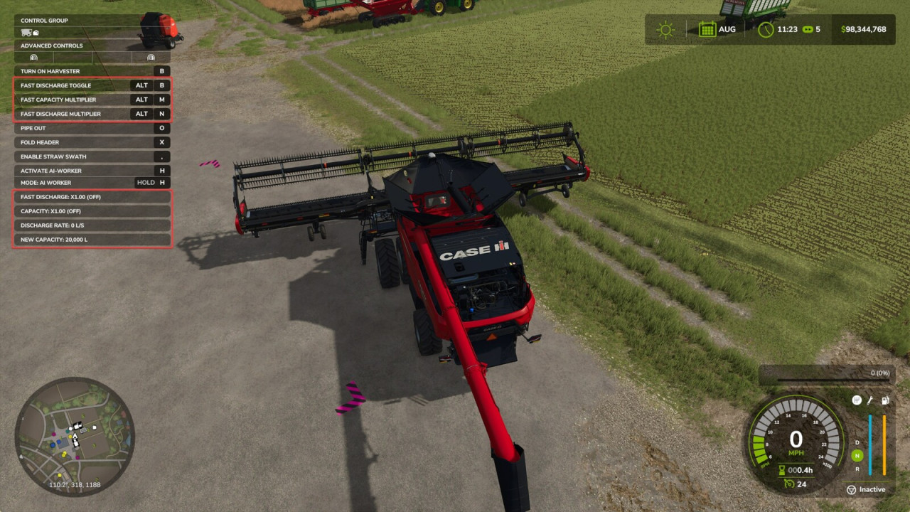 Fast Discharge And Capacity Boost