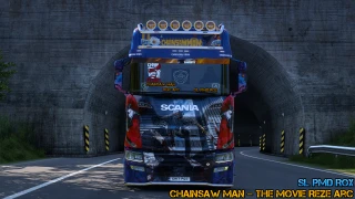 Scania Chainsaw Man The Movie Reze Arc Skin v1.0 thumbnail 8