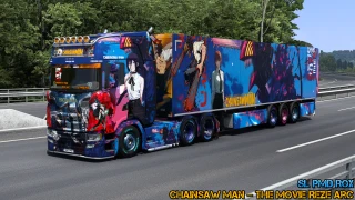 Scania Chainsaw Man The Movie Reze Arc Skin v1.0 thumbnail 9